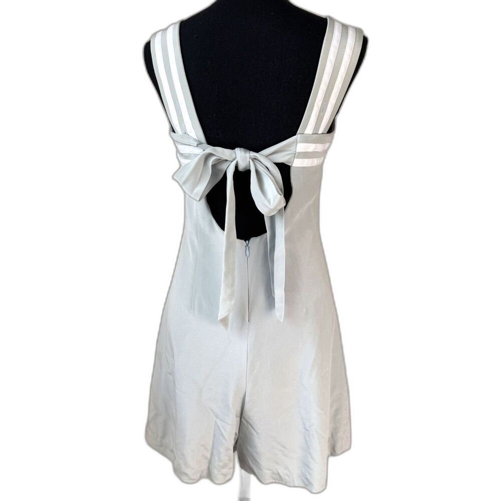 Size 10 Y2K Vintage Betsey Johnson silk sailor romper Rockabilly 10717